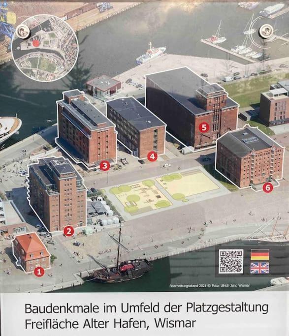 Meerblick, Balkon Und Private Sauna Im Historischen Getreidespeicher Wißmar Exterior foto